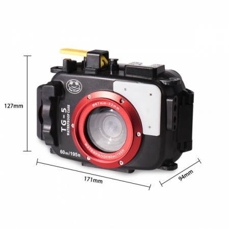 Seafrogs caisson polycarbonate pour TG-5 Olympus ( TG5 )