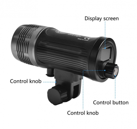 SEAFROGS Lampe de plong&eacute;e 3000 Lumens en aluminium