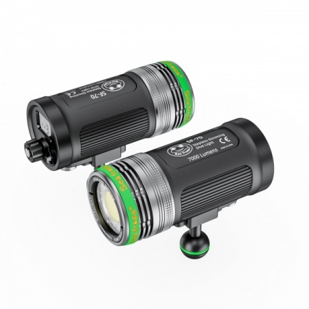 SEAFROGS Lampe Vid&eacute;o 7000 Lumens en aluminium