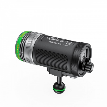 SEAFROGS Lampe Vid&eacute;o 7000 Lumens en aluminium