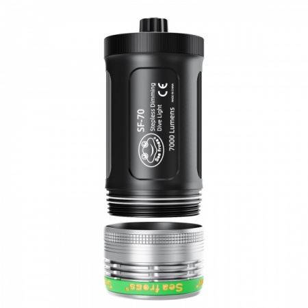 SEAFROGS Lampe Vid&eacute;o 7000 Lumens en aluminium