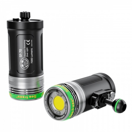 SEAFROGS Lampe Vid&eacute;o 7000 Lumens en aluminium