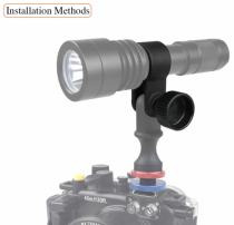 Support de lampe de plong&eacute;e DH1 - Diam&egrave;tre 20 mm 