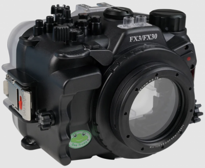 Caisson Seafrogs pour appareil photo FX30 + FL1650 Port
