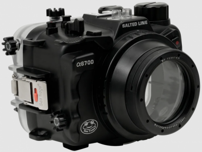 Caisson Seafrogs pour appareil photo Sony A6700 + FL 1650 Port