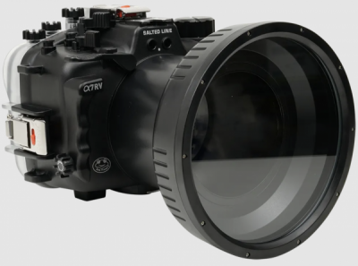 Caisson Seafrogs pour appareil photo Sony A7R V + FL100