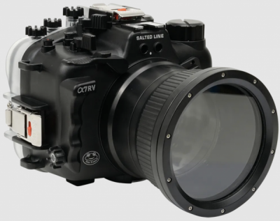 Caisson Seafrogs pour appareil photo Sony A7R V + FL1655