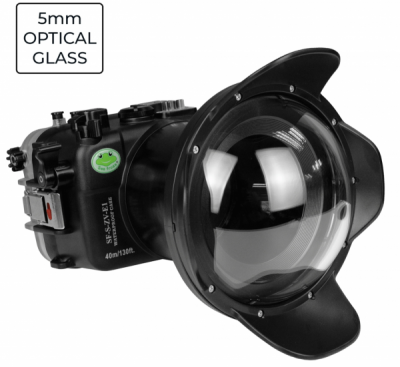 Caisson Seafrogs pour appareil photo Sony ZV-E1 + WA005-A Dome Port