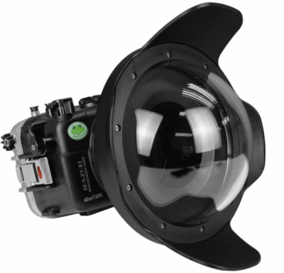 Caisson Seafrogs pour appareil photo Sony ZV-E1 + WA005-B Dome Port
