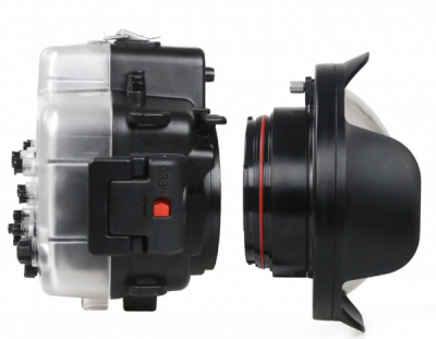  SEAFROGS caisson �tanche pour Sony A7MV + Dome WA005-B