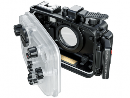 Seafrogs caisson noir polycarbonate pour TG-7 Olympus / OM-SYSTEM ( TG7 )
