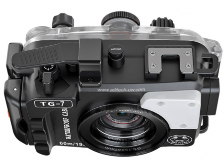 Seafrogs caisson noir polycarbonate pour TG-7 Olympus / OM-SYSTEM ( TG7 )