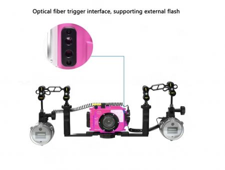 Seafrogs caisson polycarbonate pour TG-3 et TG-4 Olympus ( TG3 / TG4 )