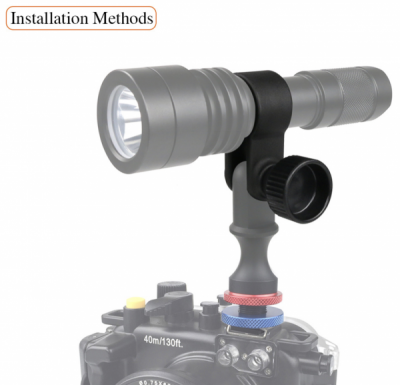 Support de lampe de plong�e DH1 - Diam�tre 20 mm 